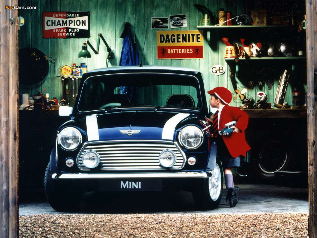 Rover Mini Cooper UK-spec (ADO20) 1990–2000 wallpapers (1024 x 768)
