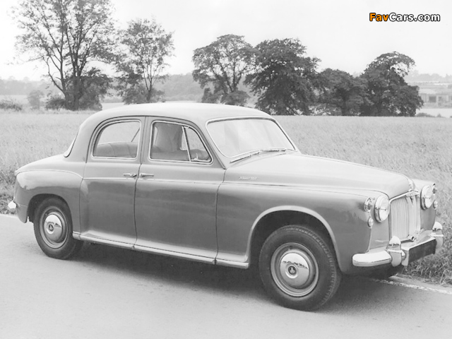 Rover P4 100 1960–62 images (640 x 480)