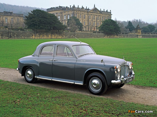 Rover P4 100 1960–62 images (640 x 480)