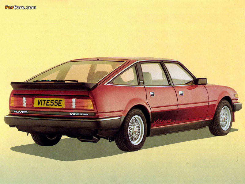 Rover Vitesse (SD1) 1982–86 pictures (800 x 600)