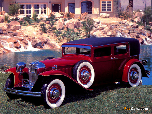 Ruxton Model C Brougham Sedan 1930 pictures (640 x 480)