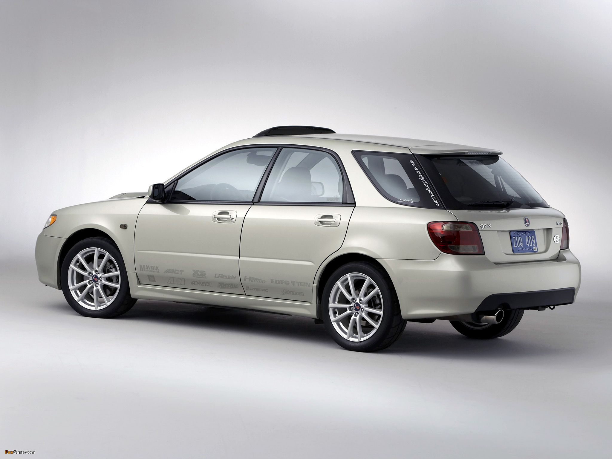 Saab 9-2X 2004–06 wallpapers (2048 x 1536)