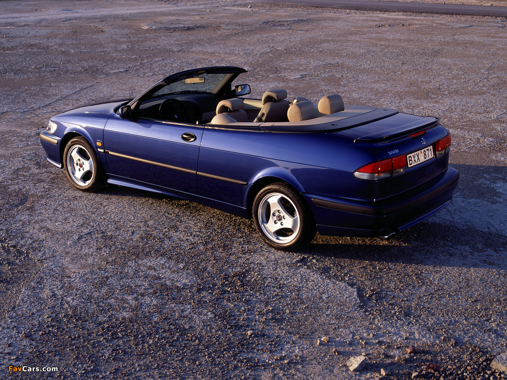 Images of Saab 9-3 Aero Convertible 1999–2003 (1024 x 768)