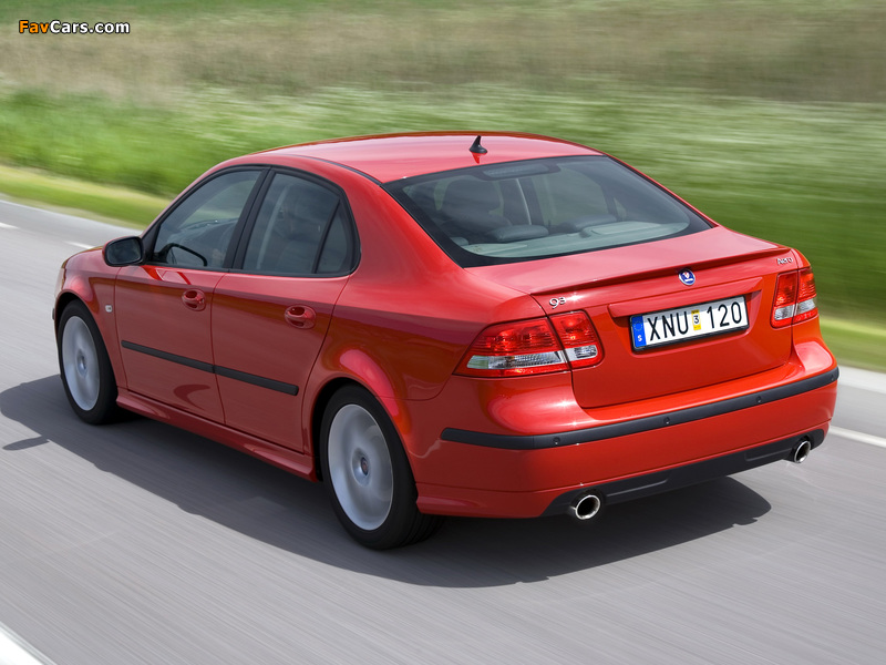 Images of Saab 9-3 Aero Sport Sedan 2002–07 (800 x 600)