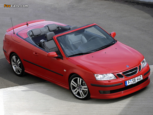 Images of Saab 9-3 Convertible Aero Performance by Hirsch 2003–07 (640 x 480)