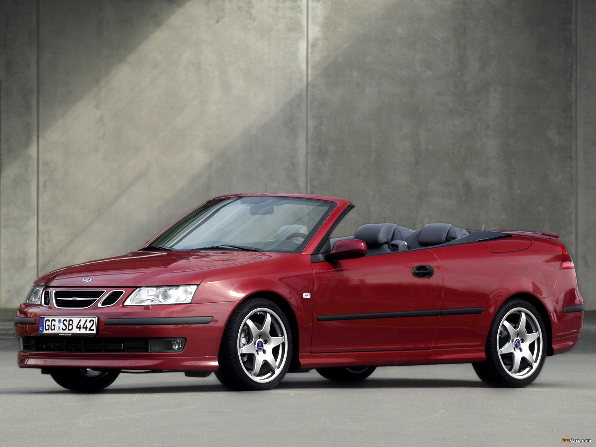 Images of Hirsch Saab 9-3 Aero Convertible 2003–07 (2048 x 1536)