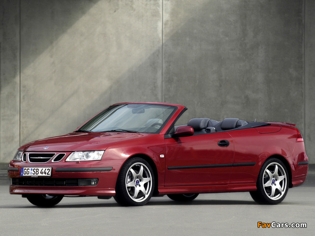 Images of Hirsch Saab 9-3 Aero Convertible 2003–07 (640 x 480)