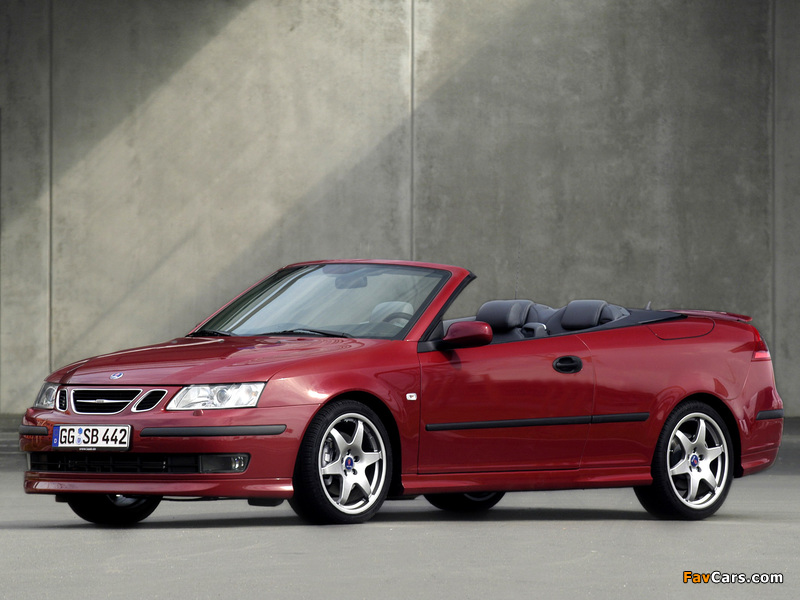 Images of Hirsch Saab 9-3 Aero Convertible 2003–07 (800 x 600)