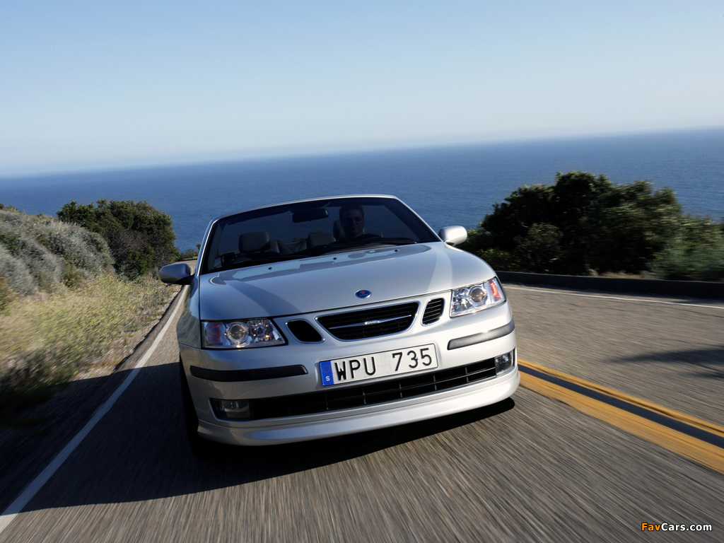 Images of Saab 9-3 Aero Convertible 2003–07 (1024 x 768)