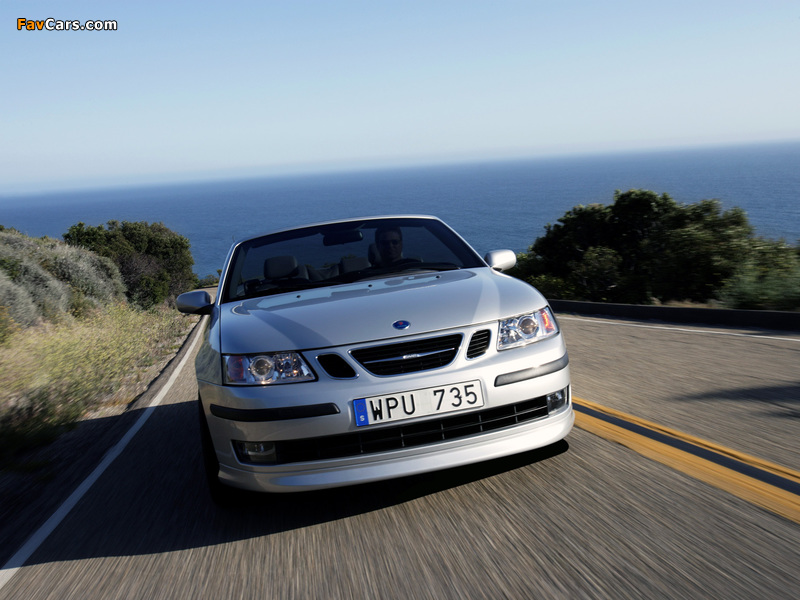 Images of Saab 9-3 Aero Convertible 2003–07 (800 x 600)