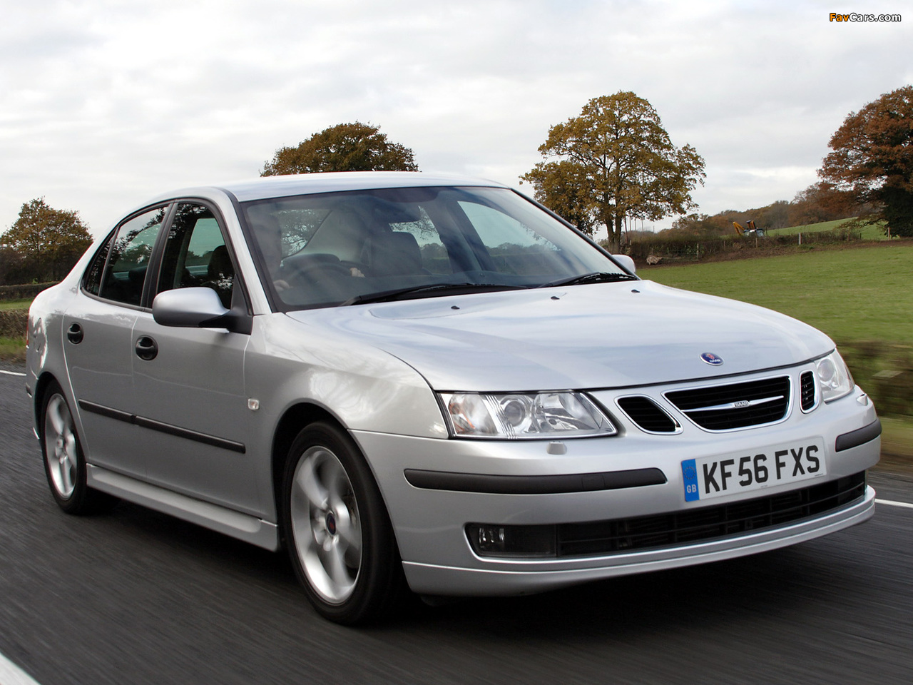 Images of Saab 9-3 1.9TiD Sport Sedan UK-spec 2004–07 (1280 x 960)