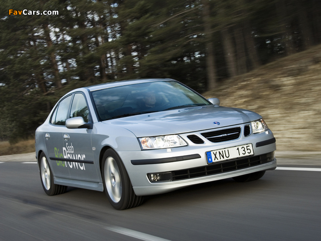 Images of Saab 9-3 Sport Sedan BioPower 2006–07 (640 x 480)