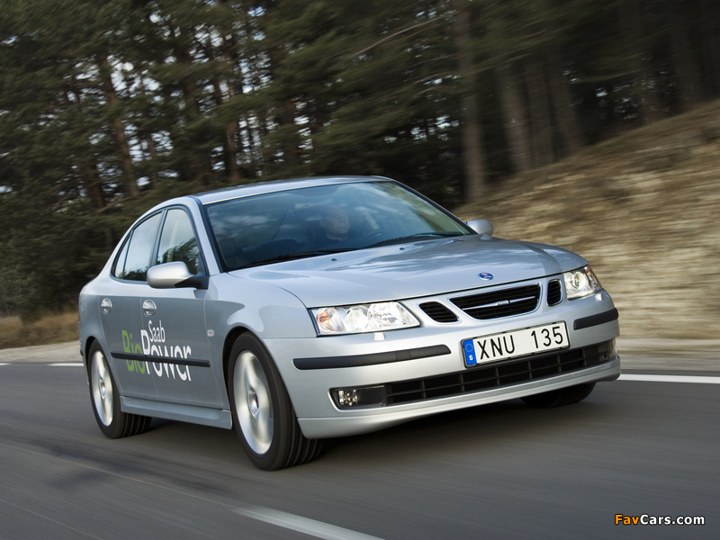 Images of Saab 9-3 Sport Sedan BioPower 2006–07 (800 x 600)