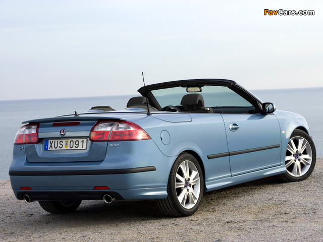 Images of Saab 9-3 Convertible Anniversary Edition 2007 (640 x 480)