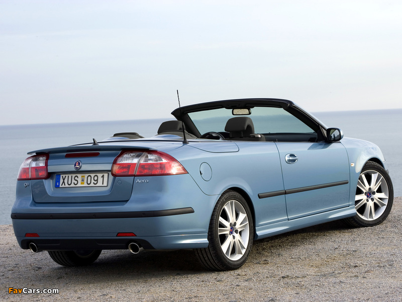 Images of Saab 9-3 Convertible Anniversary Edition 2007 (800 x 600)