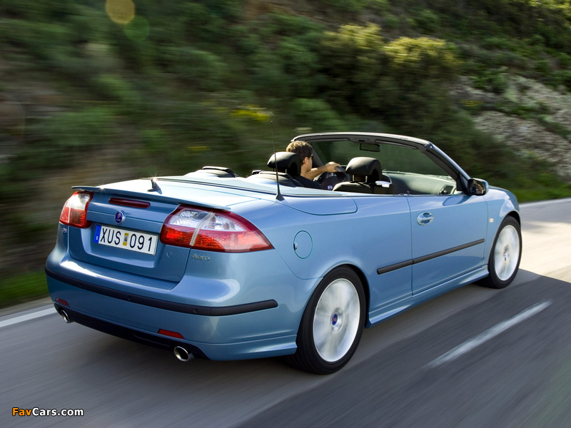 Images of Saab 9-3 Convertible Anniversary Edition 2007 (800 x 600)