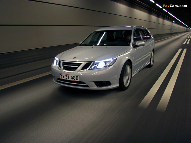 Images of Saab 9-3 SportCombi 2008–11 (800 x 600)