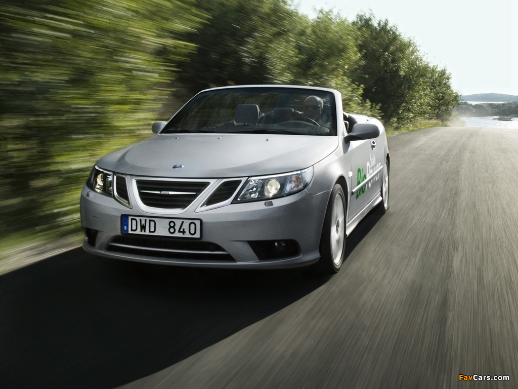 Images of Saab 9-3 BioPower Convertible 2008–11 (1024 x 768)