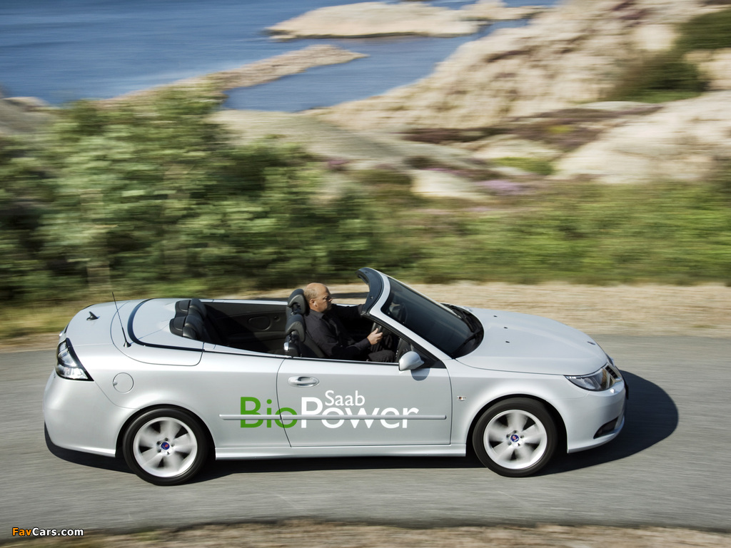 Images of Saab 9-3 BioPower Convertible 2008–11 (1024 x 768)