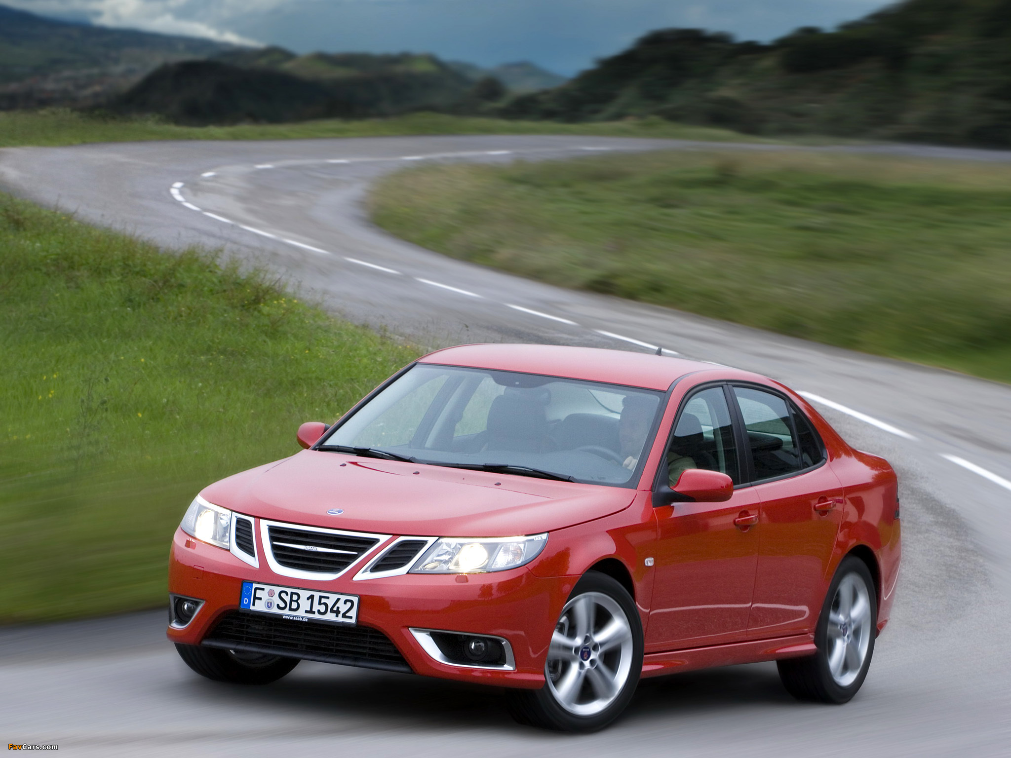 Images of Saab 9-3 Aero Sport Sedan 2008–11 (2048 x 1536)