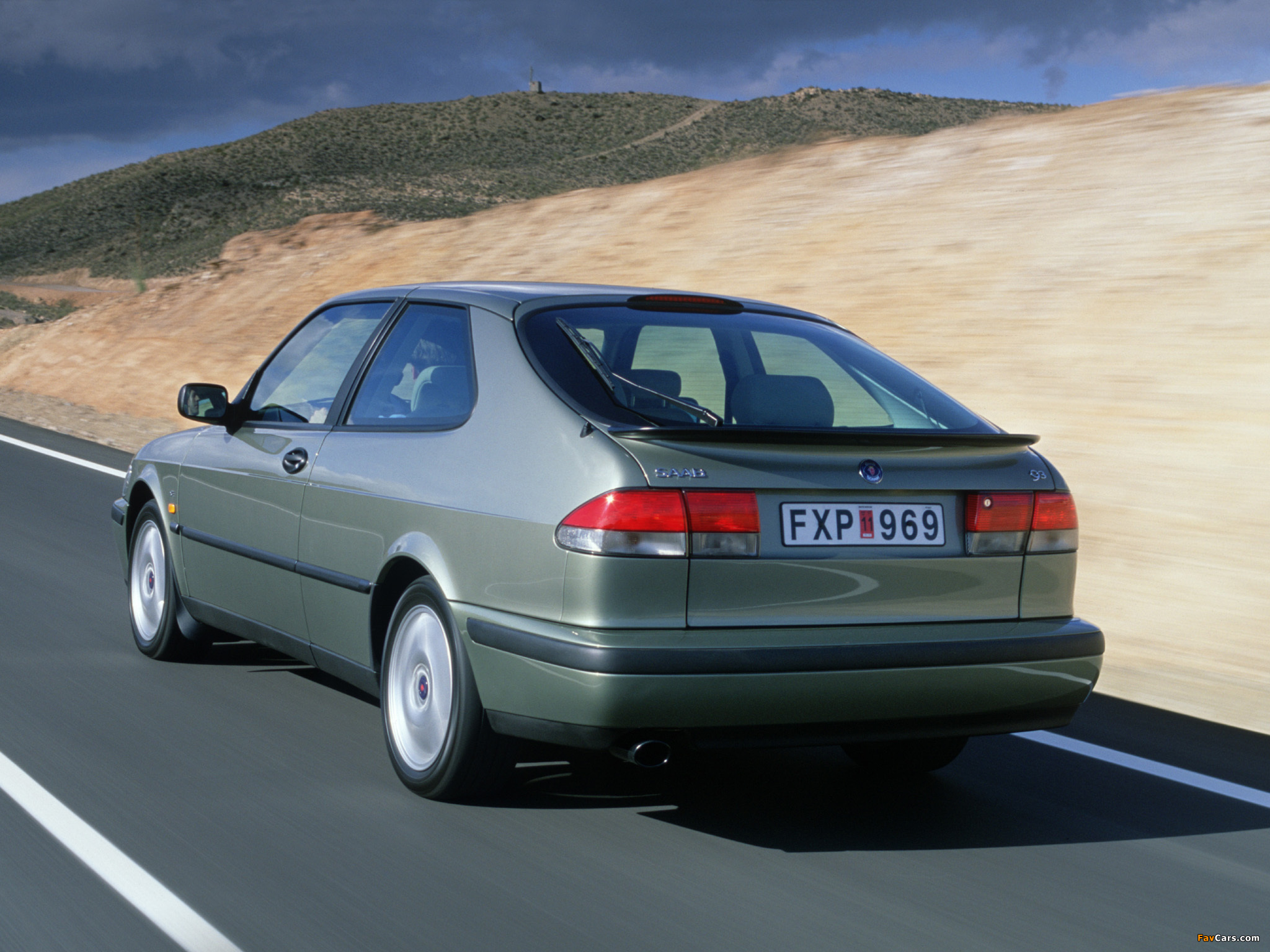 Photos of Saab 9-3 Coupe 1998–2002 (2048 x 1536)