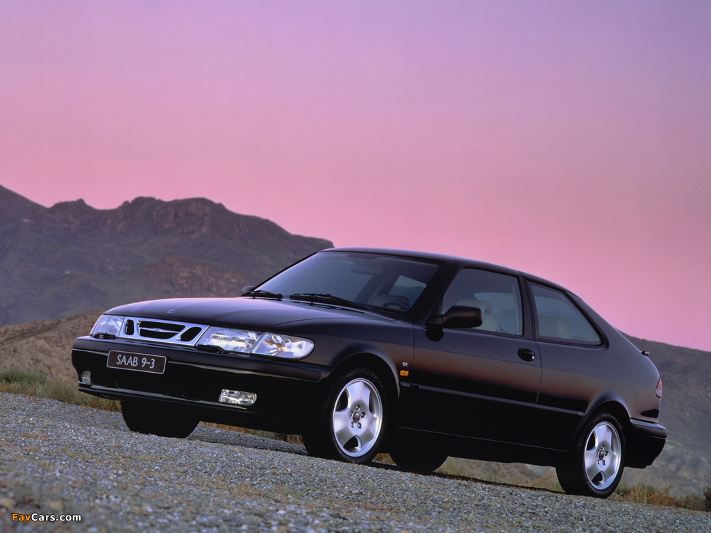 Photos of Saab 9-3 Coupe 1998–2002 (1024 x 768)