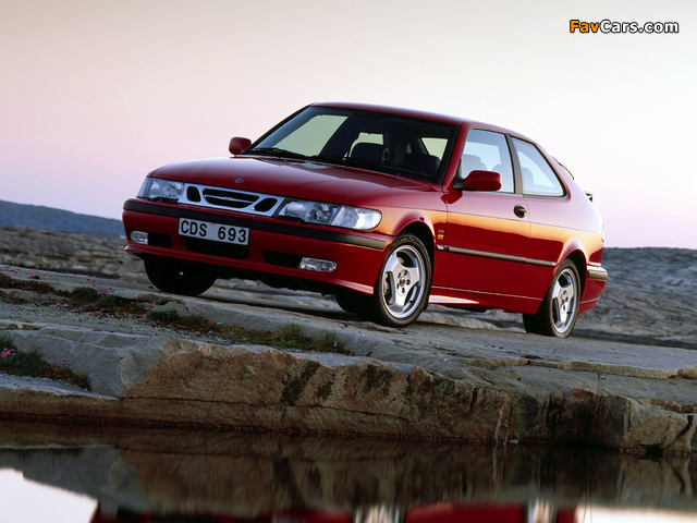 Photos of Saab 9-3 Aero Coupe 1999–2002 (640 x 480)