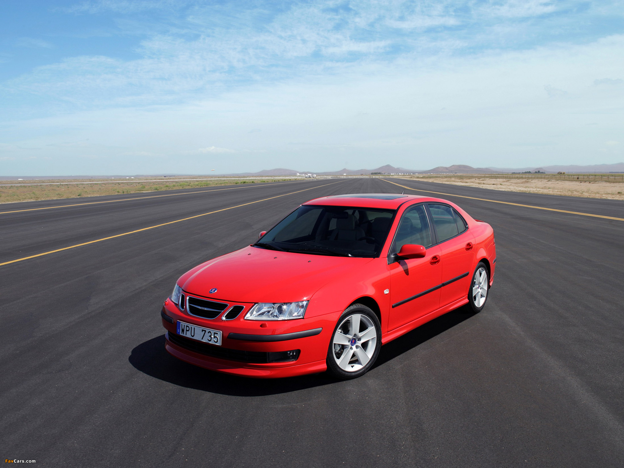 Photos of Saab 9-3 Aero Sport Sedan 2002–07 (2048 x 1536)