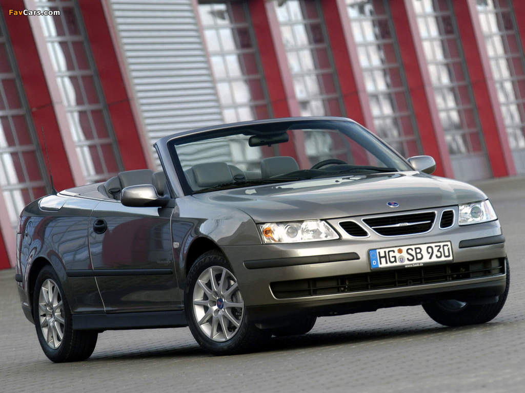 Photos of Saab 9-3 Convertible 2003–07 (1024 x 768)