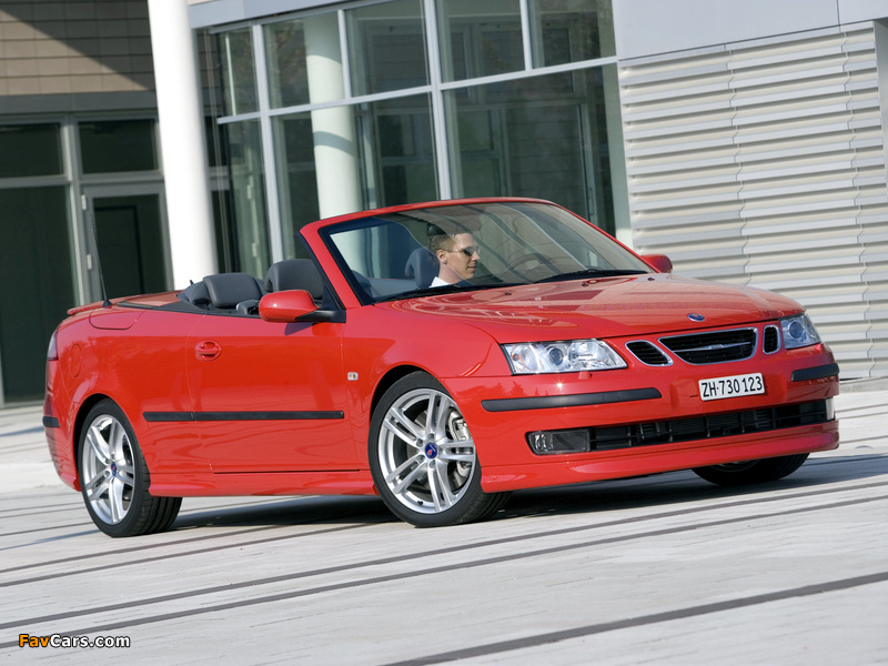 Photos of Hirsch Saab 9-3 Aero Convertible 2003–07 (800 x 600)