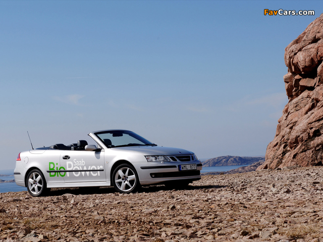 Photos of Saab 9-3 BioPower Convertible 2006–07 (640 x 480)