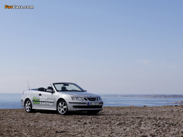 Photos of Saab 9-3 BioPower Convertible 2006–07 (640 x 480)