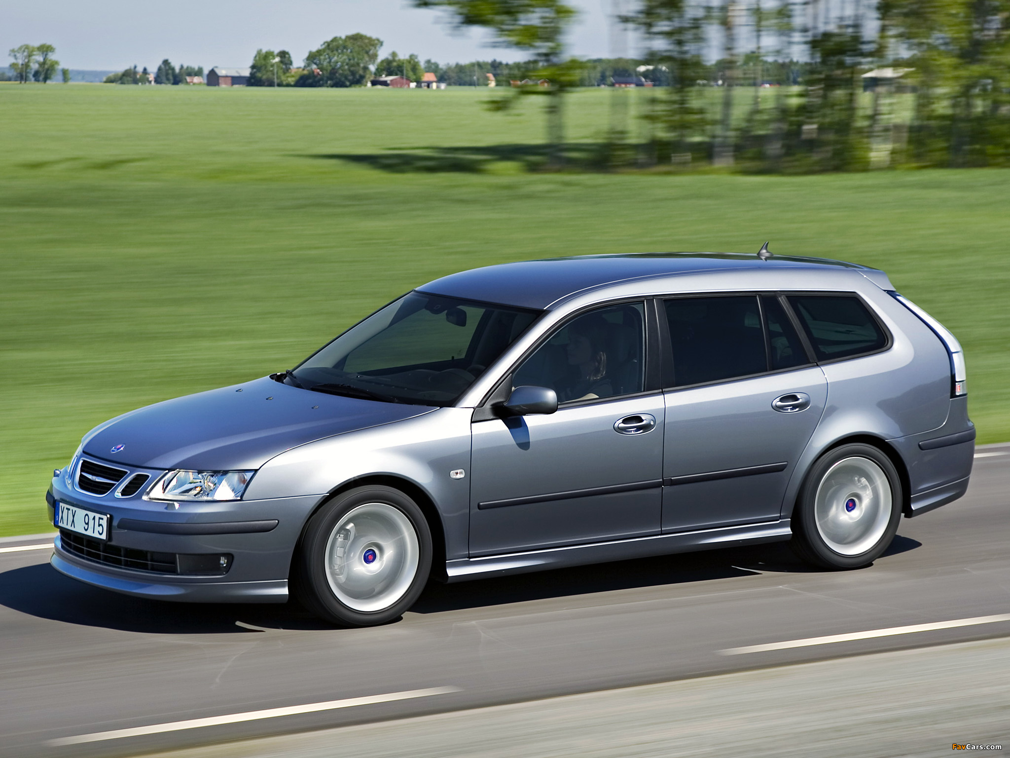 Photos of Saab 9-3 Aero SportCombi 2006–07 (2048 x 1536)