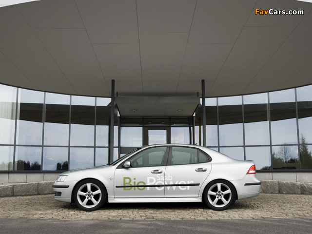 Photos of Saab 9-3 Sport Sedan BioPower 2006–07 (640 x 480)