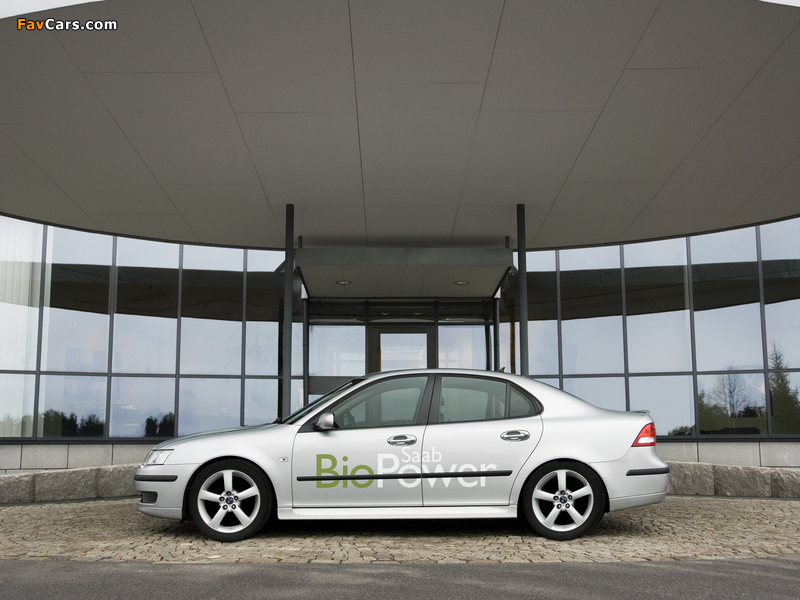 Photos of Saab 9-3 Sport Sedan BioPower 2006–07 (800 x 600)