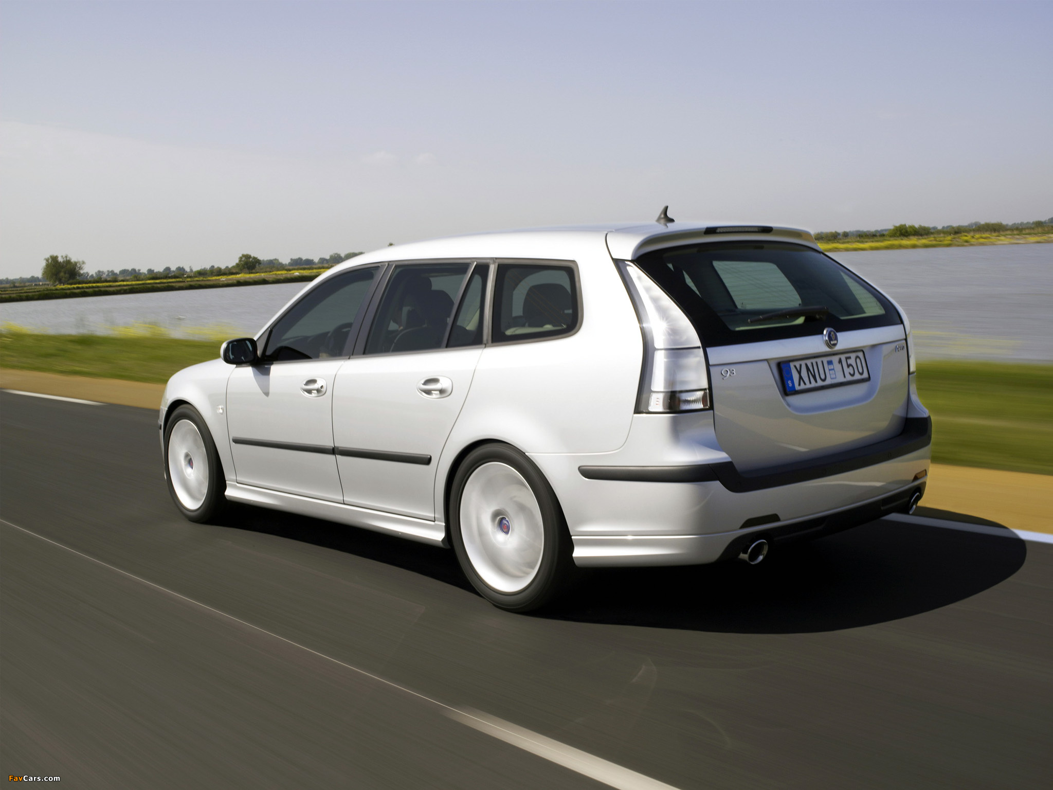 Photos of Saab 9-3 Aero SportCombi 2006–07 (2048 x 1536)