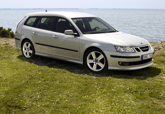 Photos of Saab 9-3 Aero SportCombi 2006–07