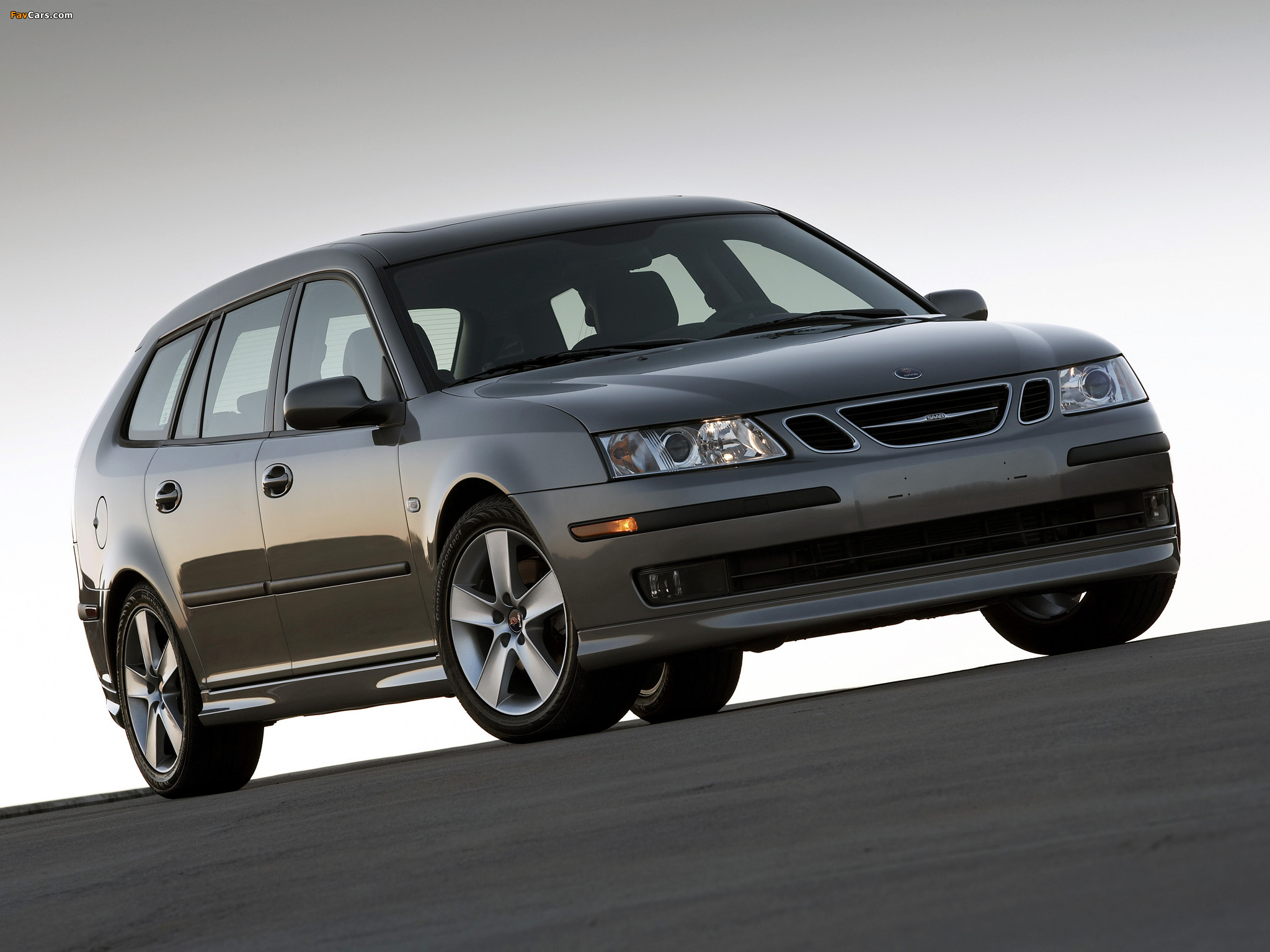 Photos of Saab 9-3 Aero SportCombi US-spec 2006–07 (2048 x 1536)