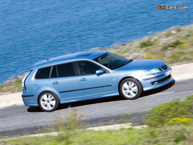 Photos of Saab 9-3 SportCombi Anniversary Edition 2007 (640 x 480)