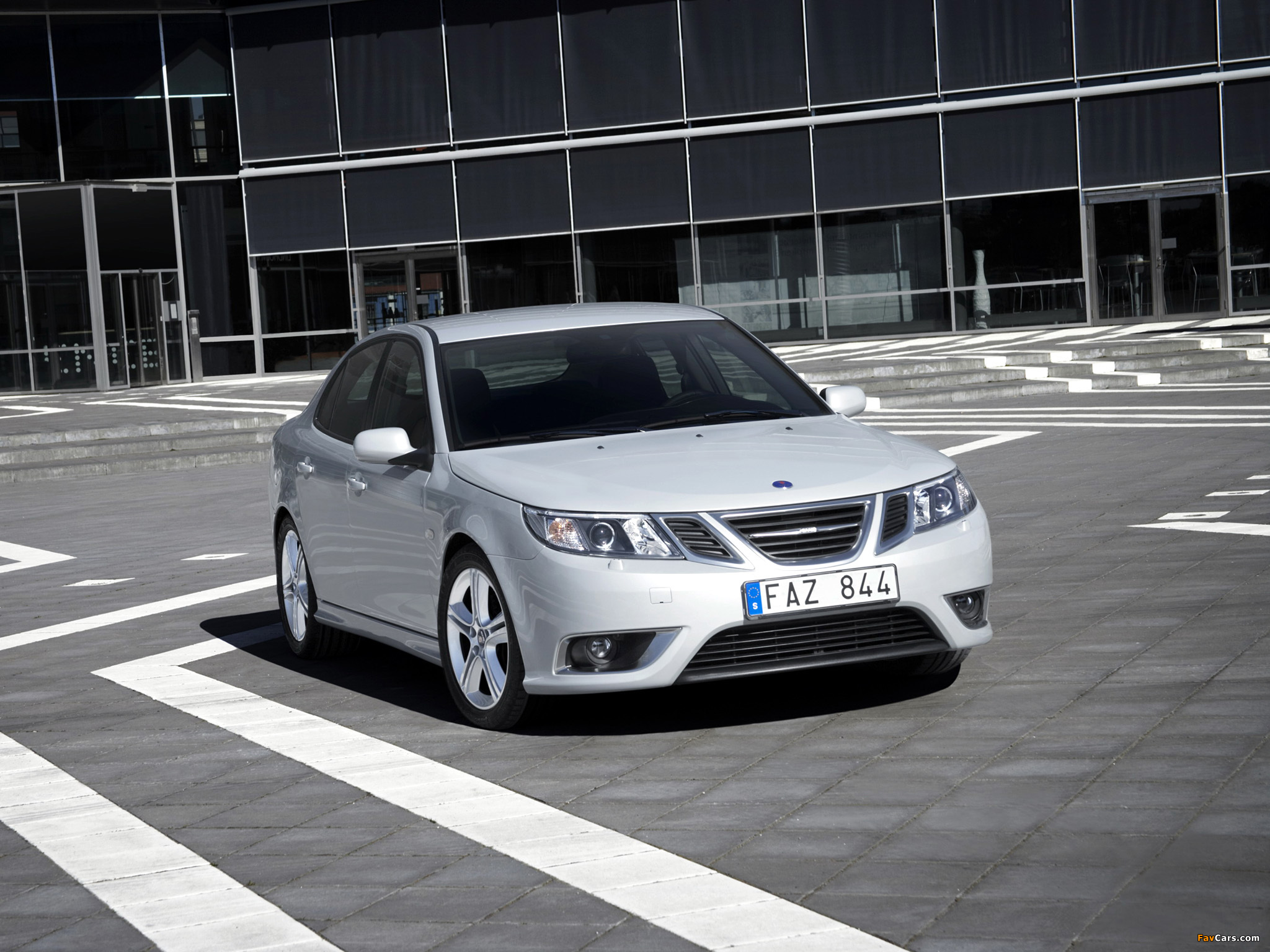 Photos of Saab 9-3 Aero Sport Sedan 2008–11 (2048 x 1536)