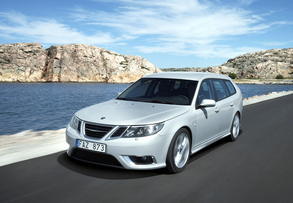 Photos of Saab 9-3 Aero SportCombi 2008–11