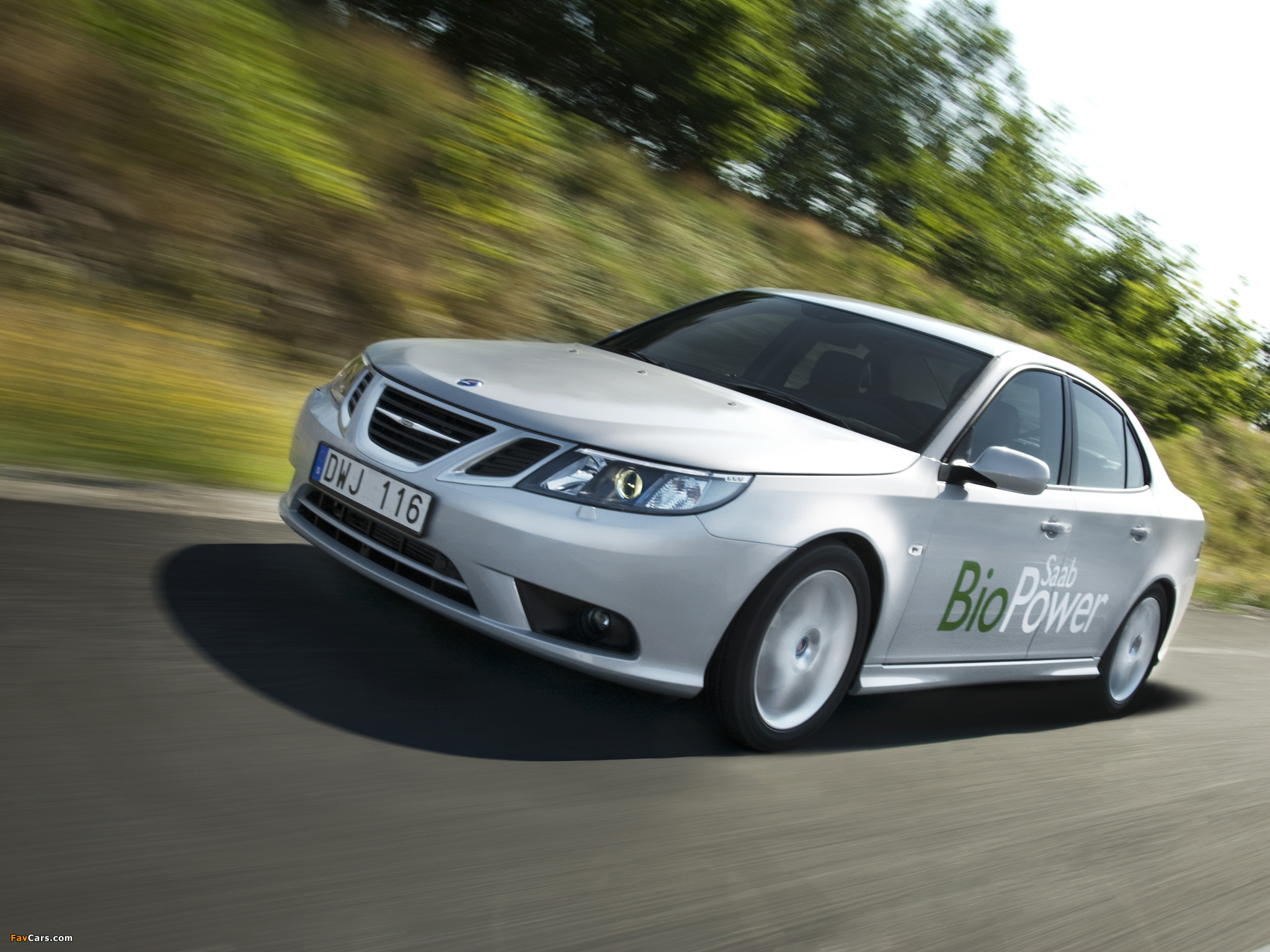 Photos of Saab 9-3 BioPower Sport Sedan 2008–11 (2048 x 1536)