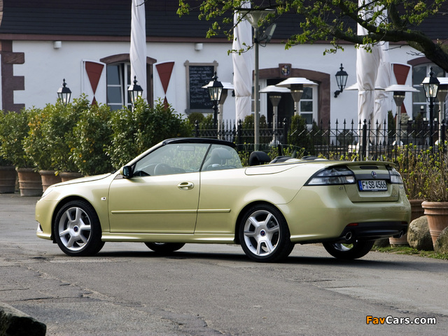 Photos of Saab 9-3 Convertible Special Edition 2009 (640 x 480)