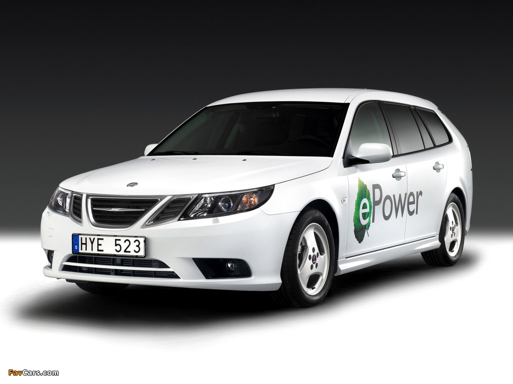 Photos of Saab 9-3 ePower Concept 2010 (1024 x 768)