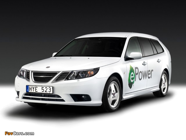 Photos of Saab 9-3 ePower Concept 2010 (640 x 480)