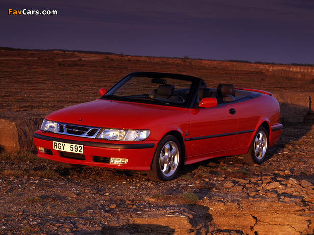 Pictures of Saab 9-3 Convertible 1998–2003 (640 x 480)
