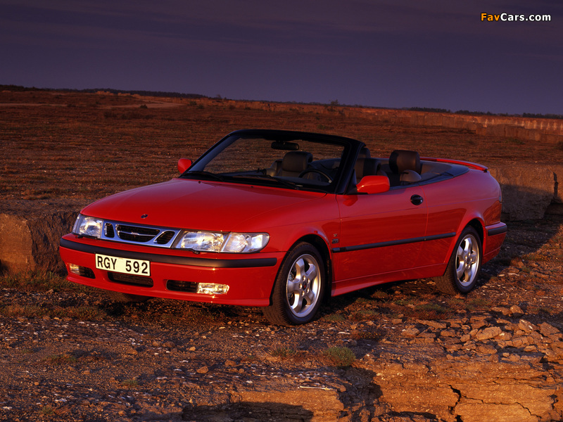 Pictures of Saab 9-3 Convertible 1998–2003 (800 x 600)