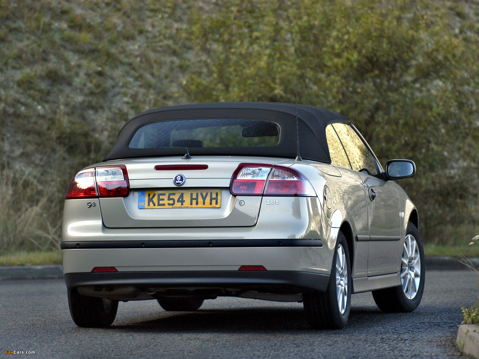 Pictures of Saab 9-3 1.8t Convertible UK-spec 2003–07 (1600 x 1200)