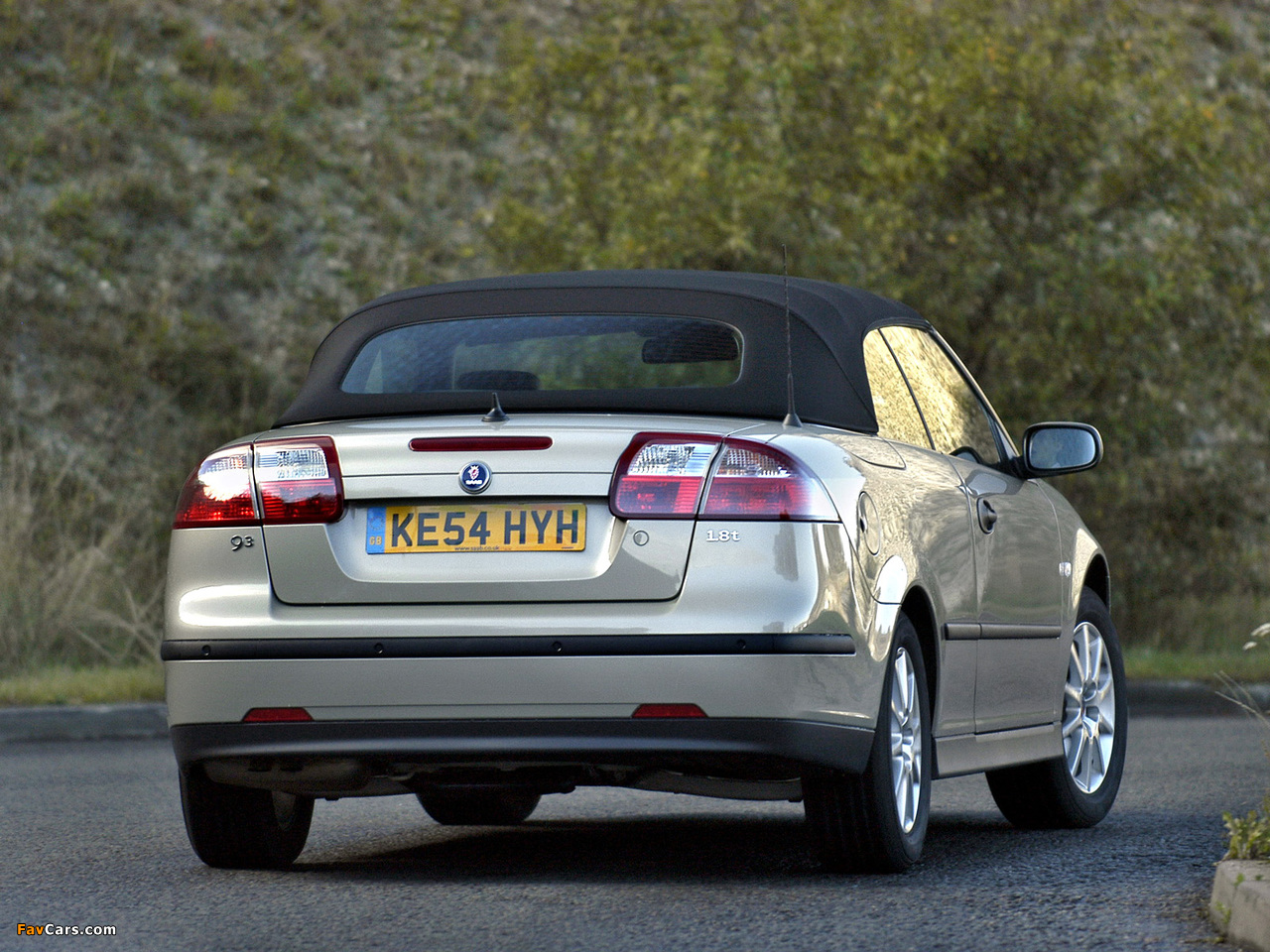 Pictures of Saab 9-3 1.8t Convertible UK-spec 2003–07 (1280 x 960)
