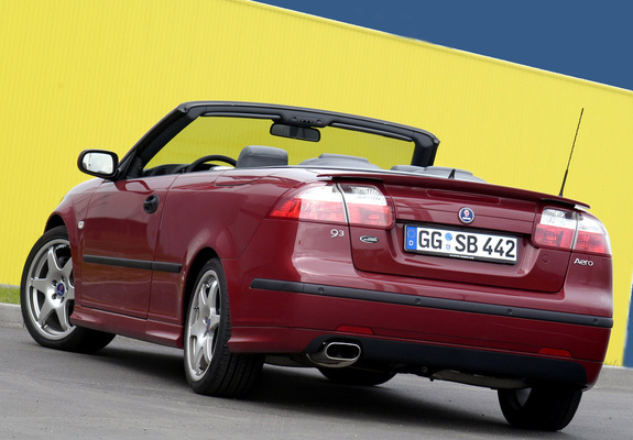 Pictures of Hirsch Saab 9-3 Aero Convertible 2003–07